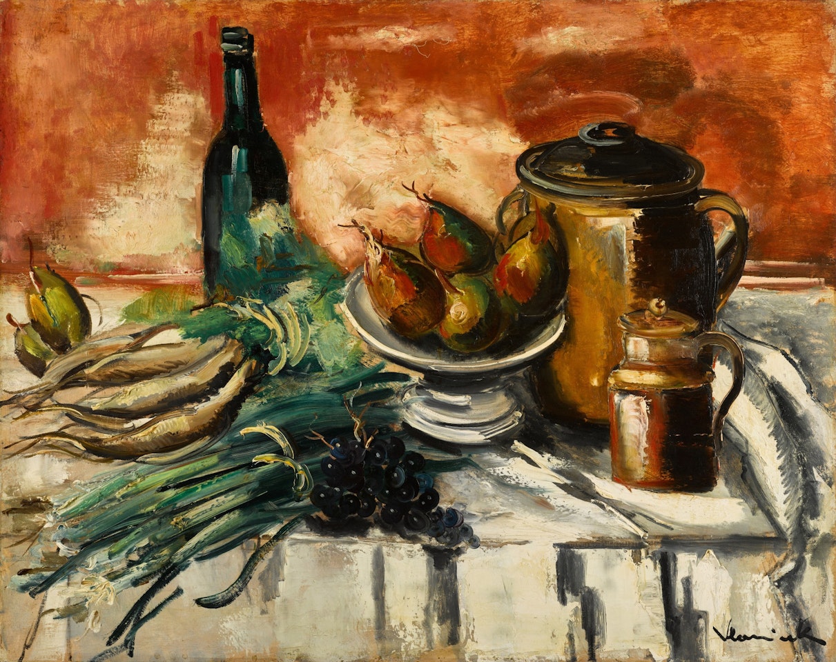 Nature morte aux poires by Maurice de Vlaminck