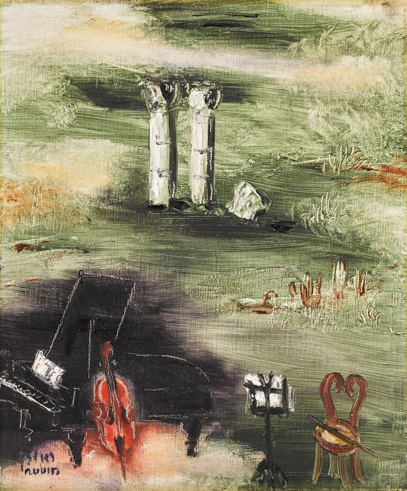 Homage to Casals by Reuven Rubin