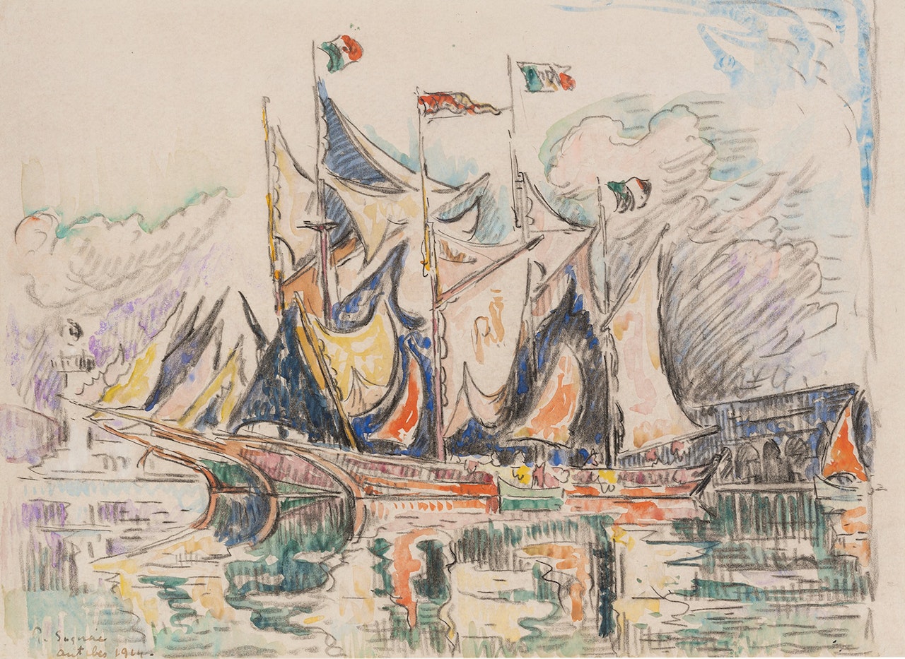 Antibes by Paul Signac