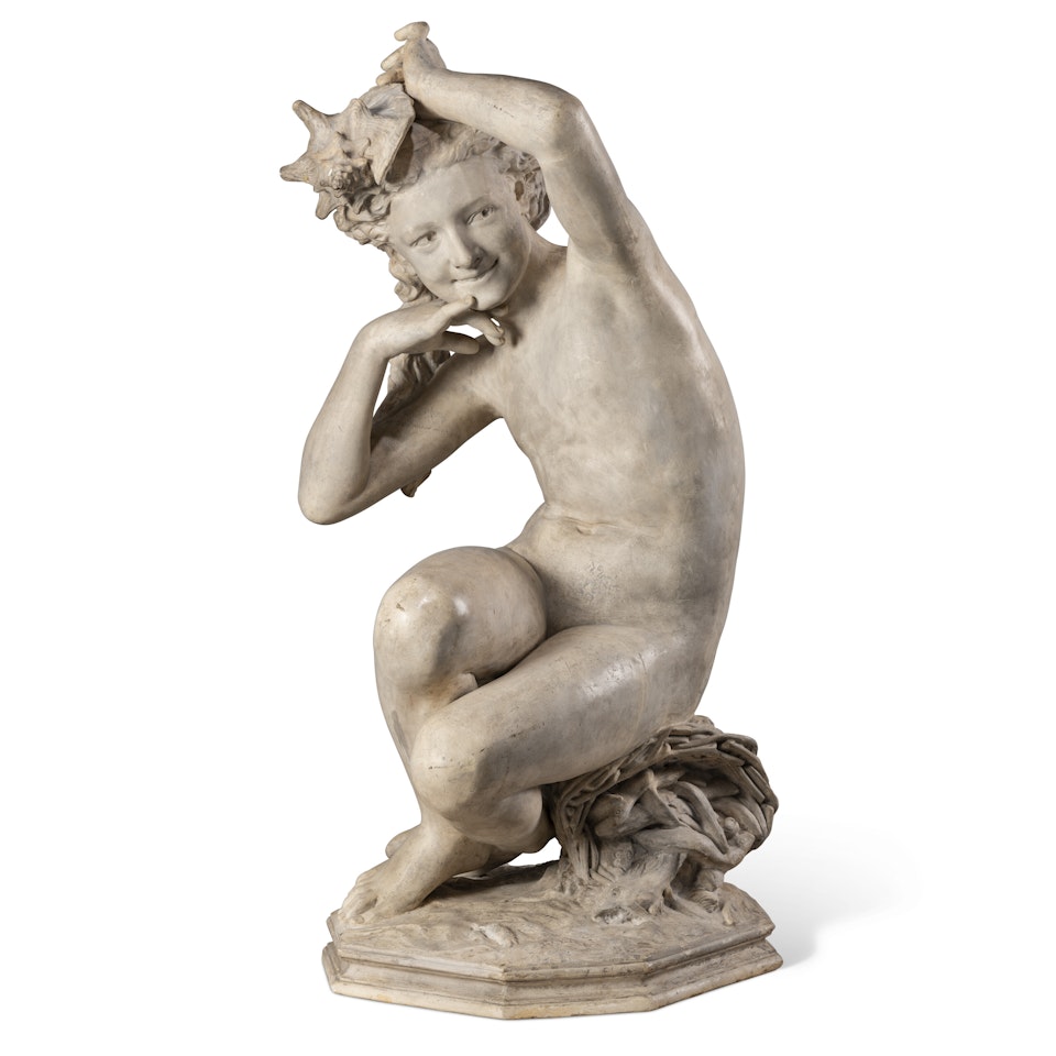 Jeune fille à la coquille by Jean-Baptiste Carpeaux