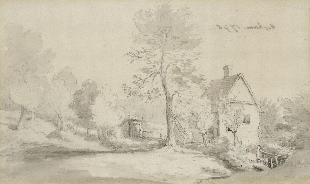 Higham, West of East Bergholt by John Constable