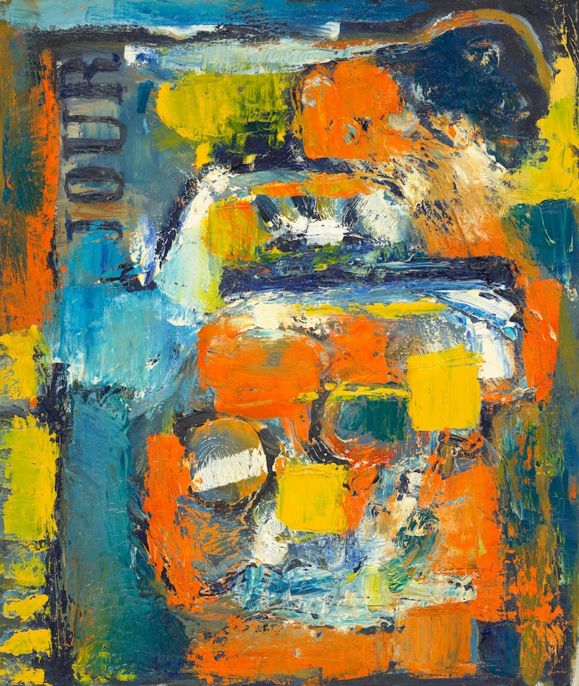 Untitled (Abstract Composition) by Christo