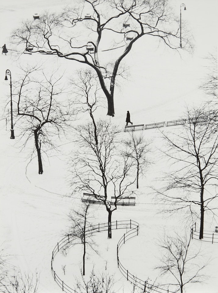 Washington Square, Winter by André Kertész