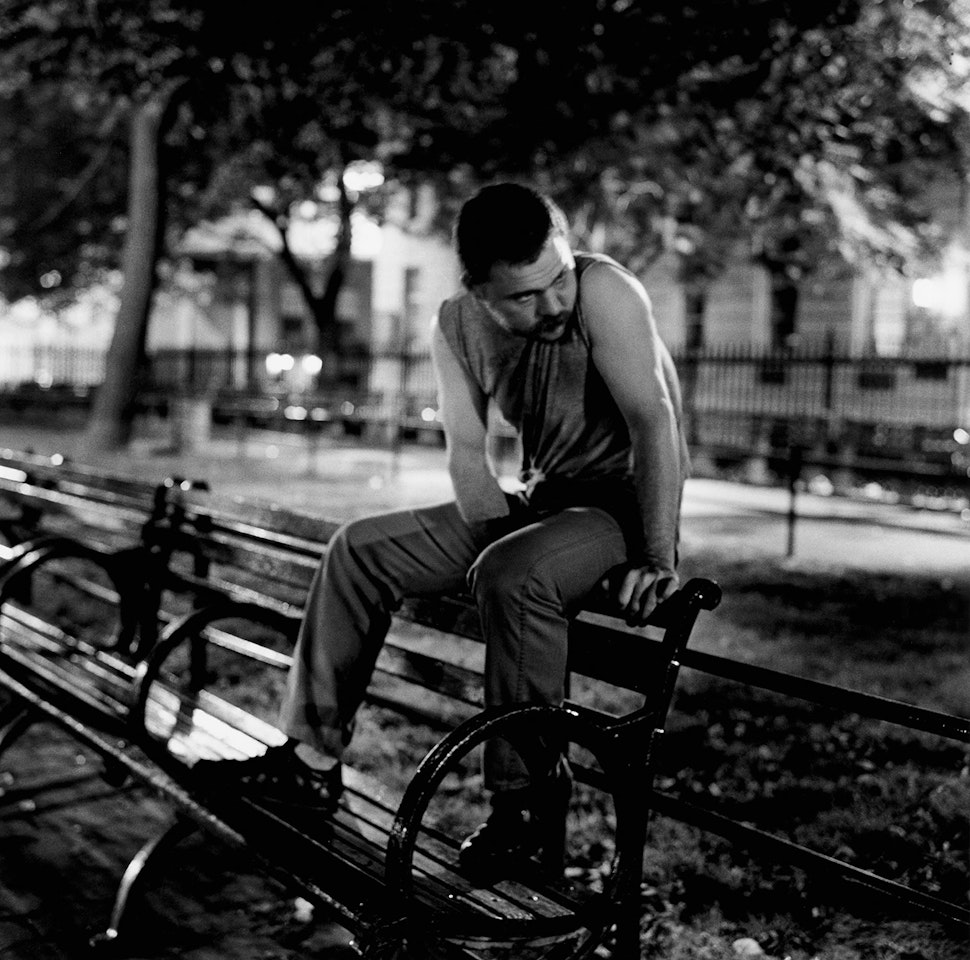 Man in Park by Peter Hujar
