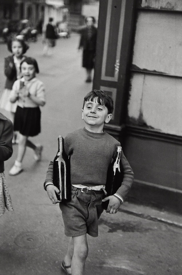 Rue Mouffetard, Paris by Henri Cartier-Bresson