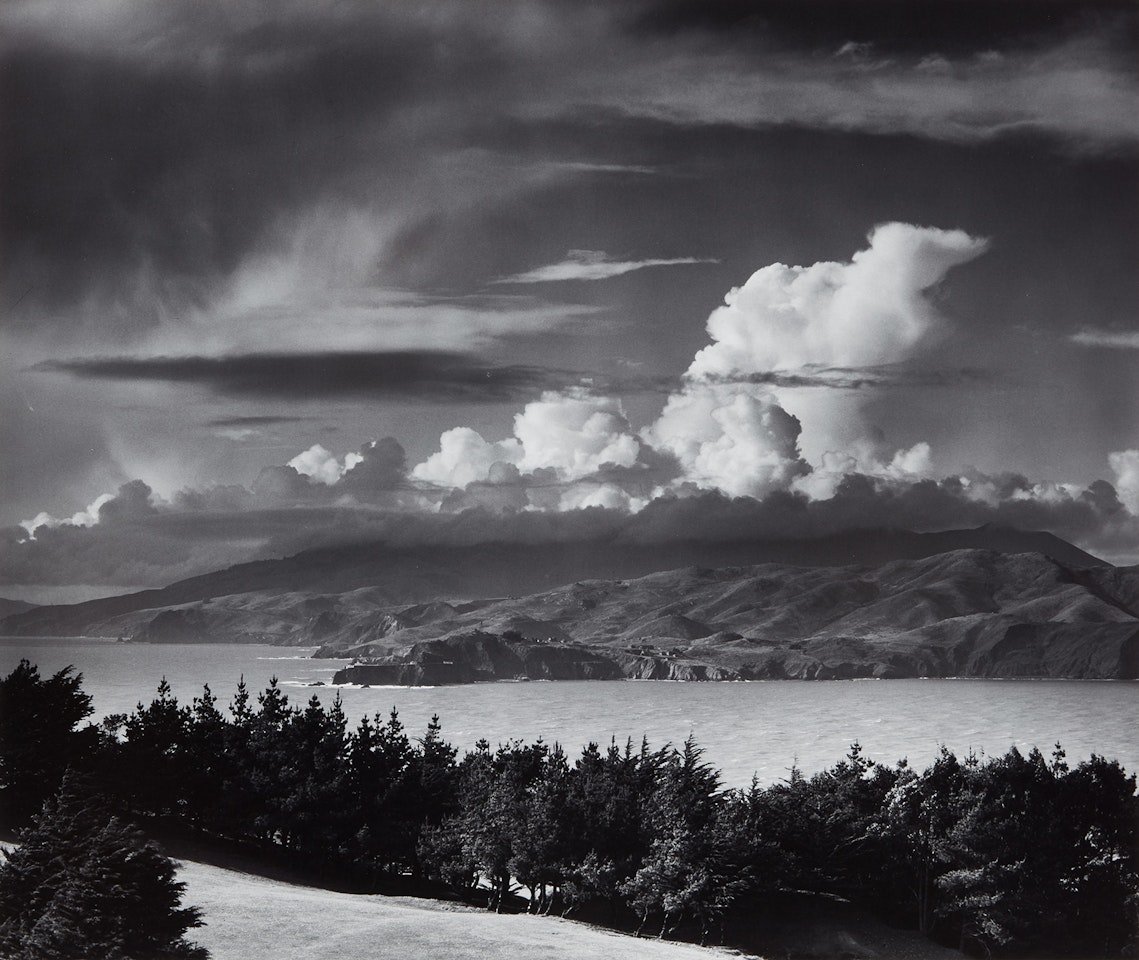 Golden Gate Headlands from Lincoln Park, San Francisco by Ansel Adams