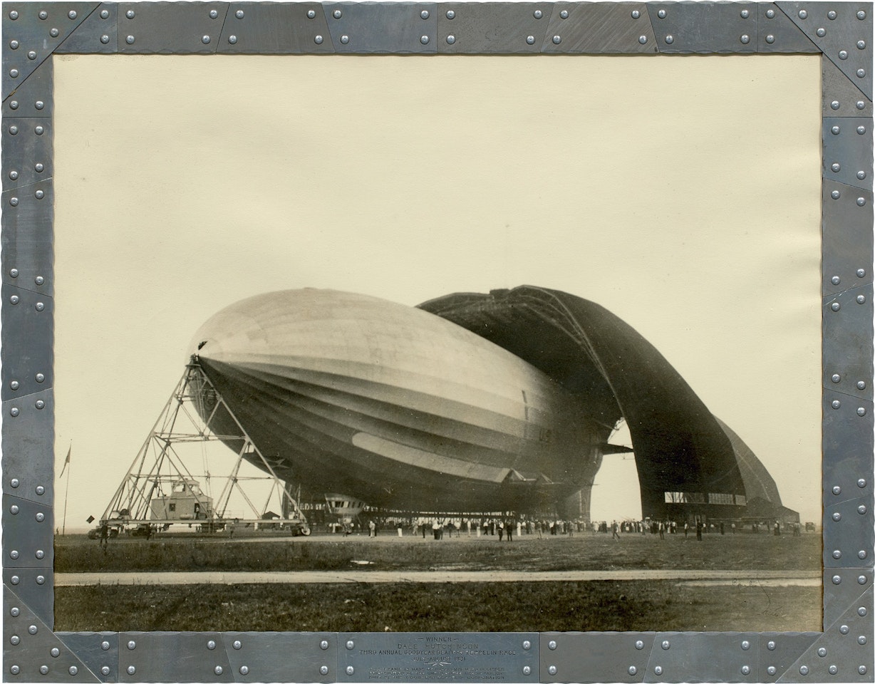 Goodyear Zeppelin, United States Airship Akron by Margaret Bourke-White