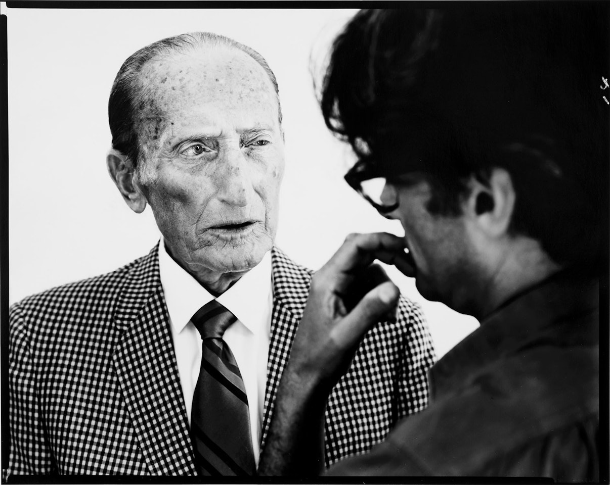 Jacob Israel Avedon and Richard Avedon, Sarasota, Florida, August 9, 1969 by Richard Avedon