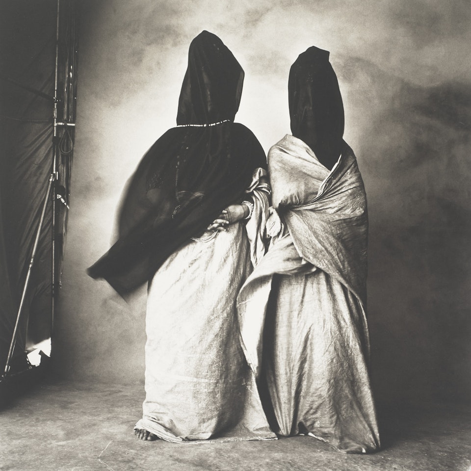Guedras in the Wind, Morocco by Irving Penn