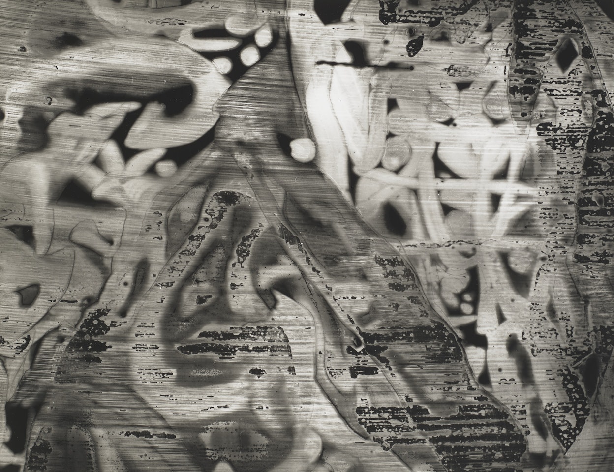 Golden Apples (Smoke on cellophane) by Frederick Sommer