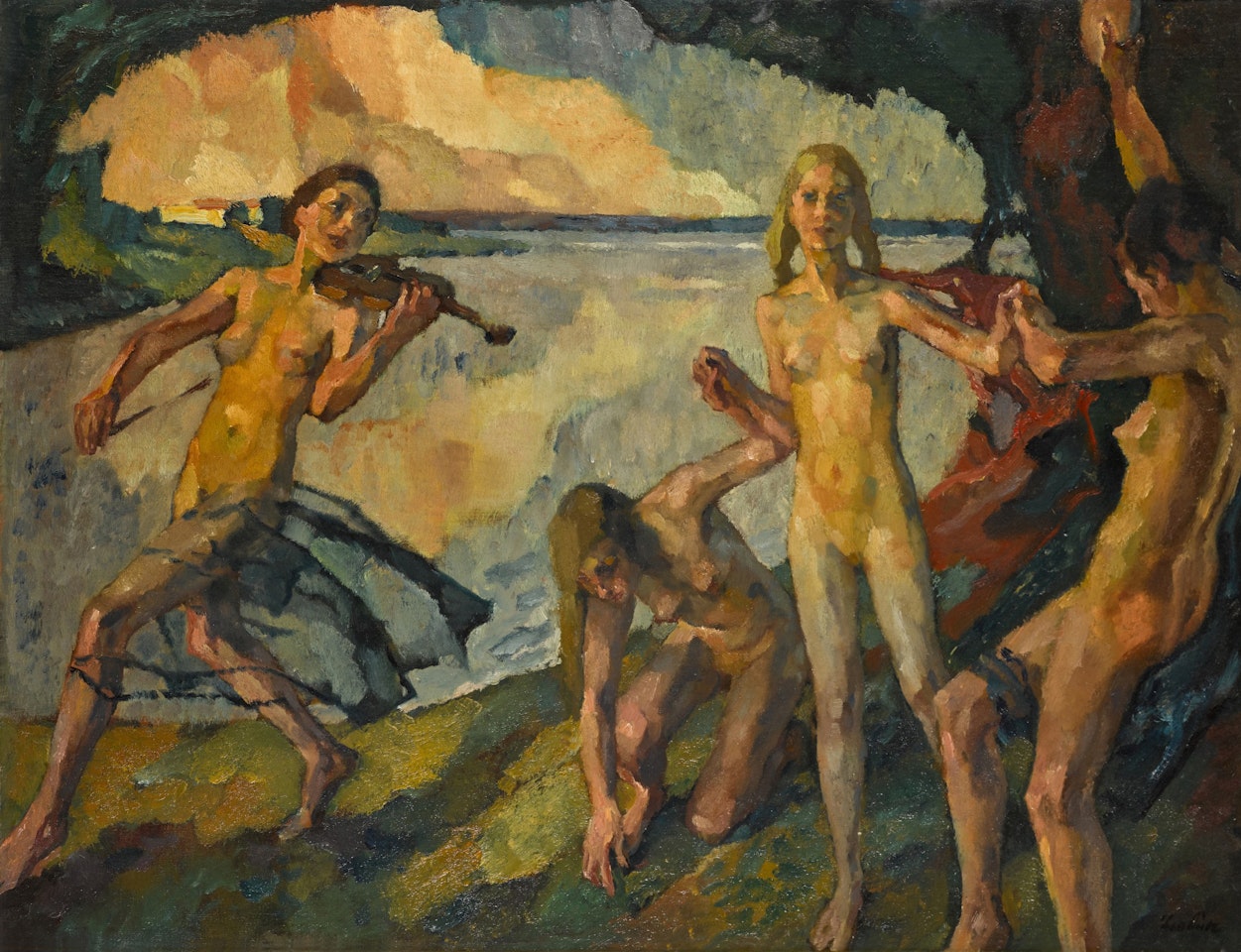Junges Leben (Youth) by Leo Putz