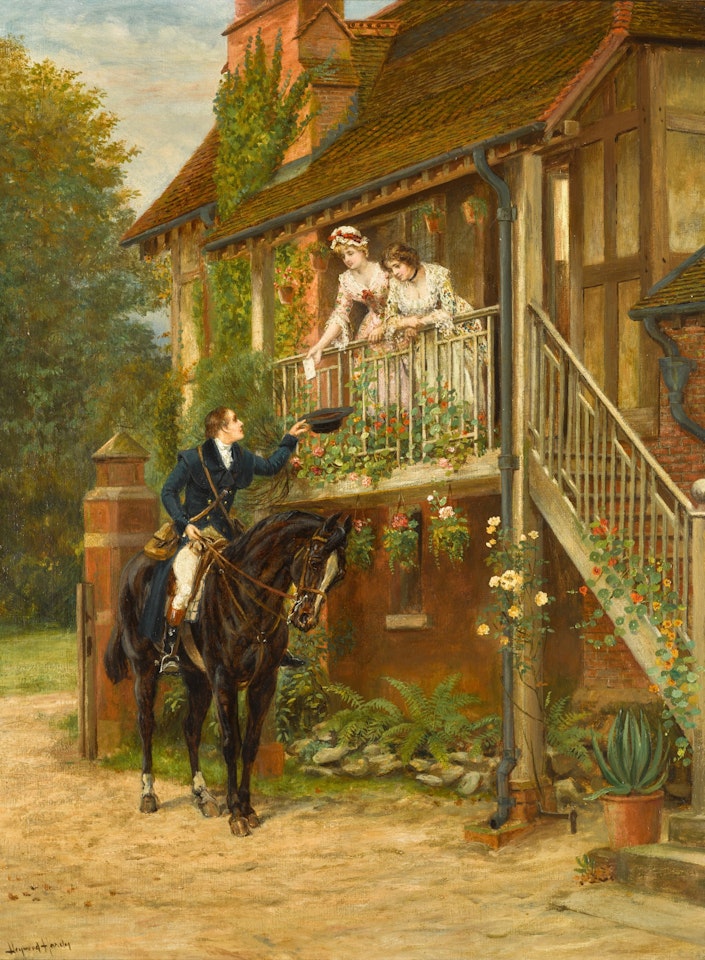 The Letter by Heywood Hardy