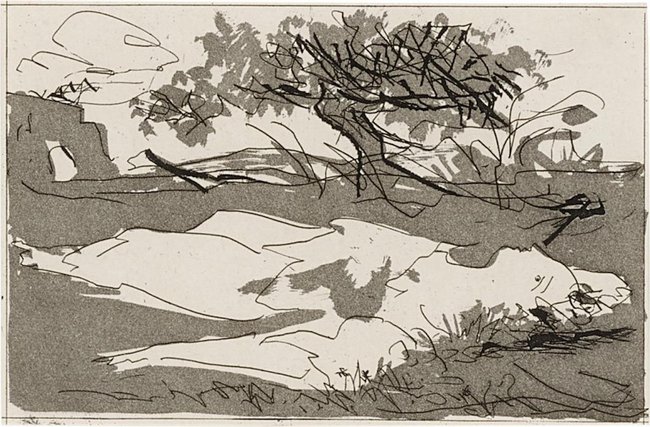 Sueño y mentira de Franco (Planche II): one plate (see Bloch 298; Baer 616) by Pablo Picasso