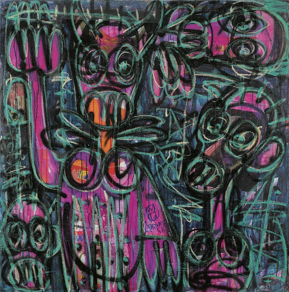 Untitled by Aboudia Abdoulaye Diarrassouba