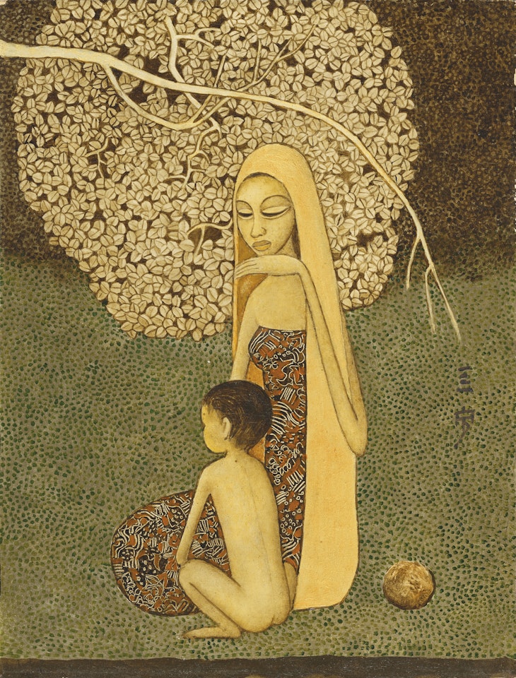 Mother and Son by Cheong Soo Pieng
