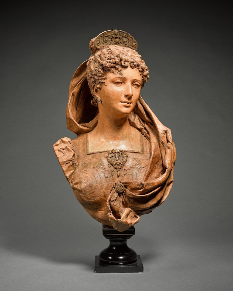 Bust of Marguerite Bellanger (1838-1886) by Albert-Ernest Carrier-Belleuse