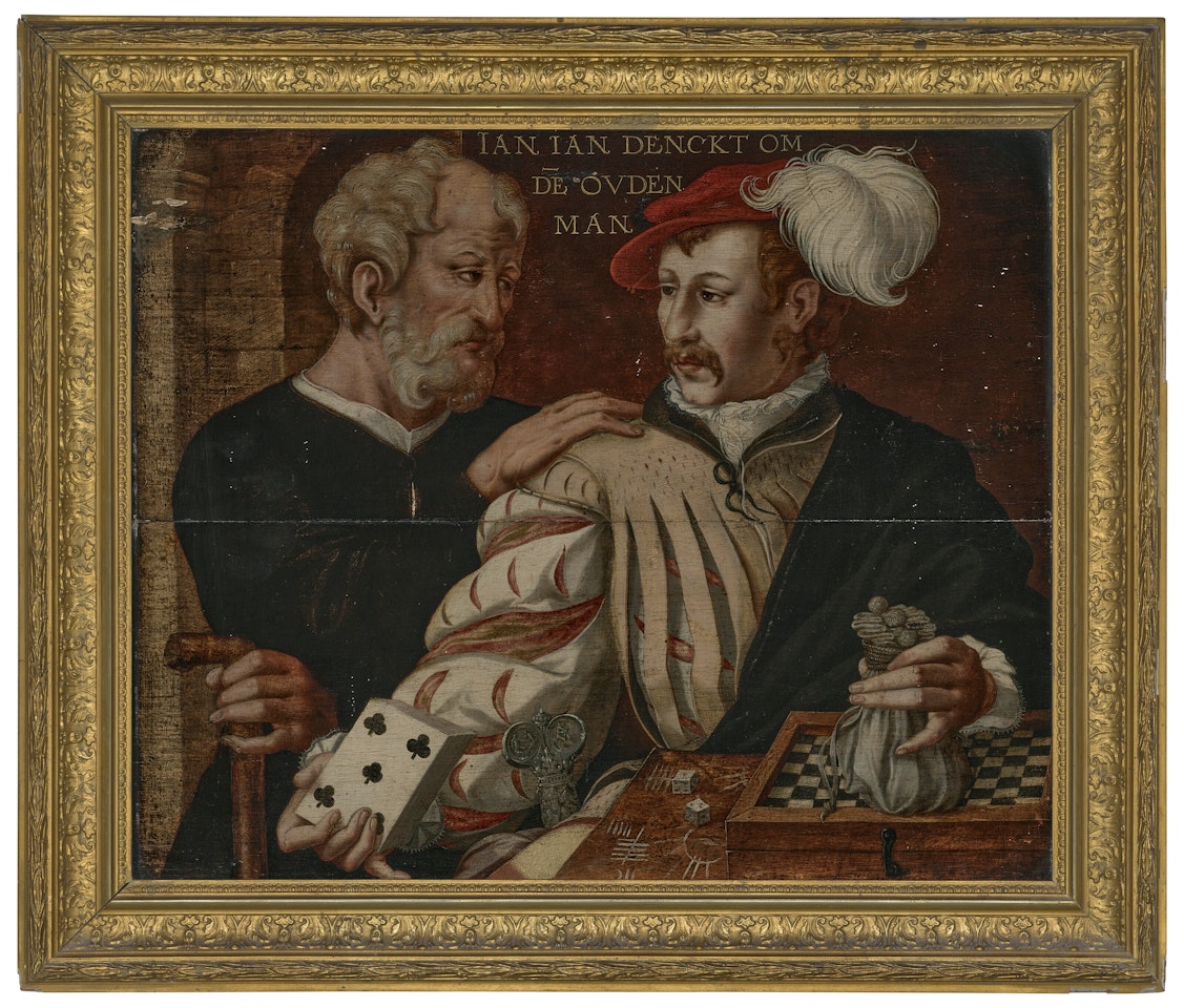 The Gambler by German School