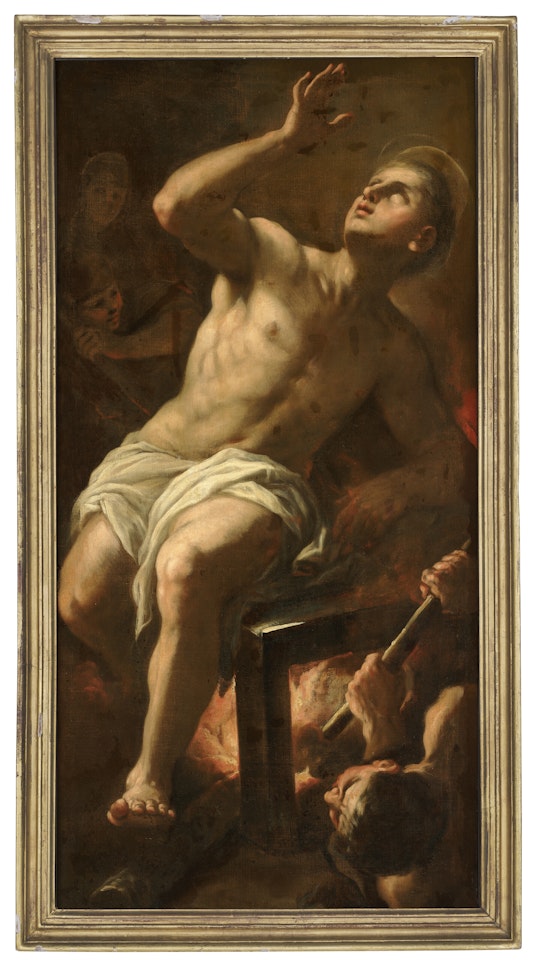 Saint Lawrence by Circle of Luca Giordano