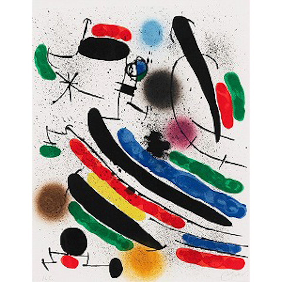 Miró lithographe I (Maeght 856) by Joan Miró