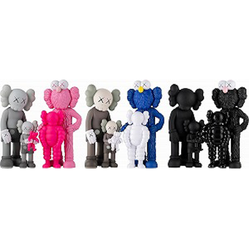 KAWS FAMILY (Pink, Multicolor, Black) by Kaws