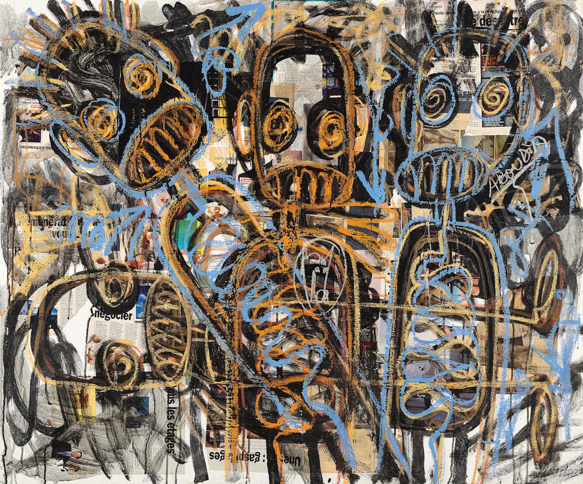 Untitled by Aboudia Abdoulaye Diarrassouba