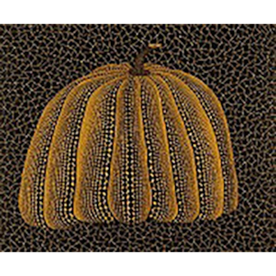 Pumpkin (Yellow Y) (Kusama 148) by Yayoi Kusama