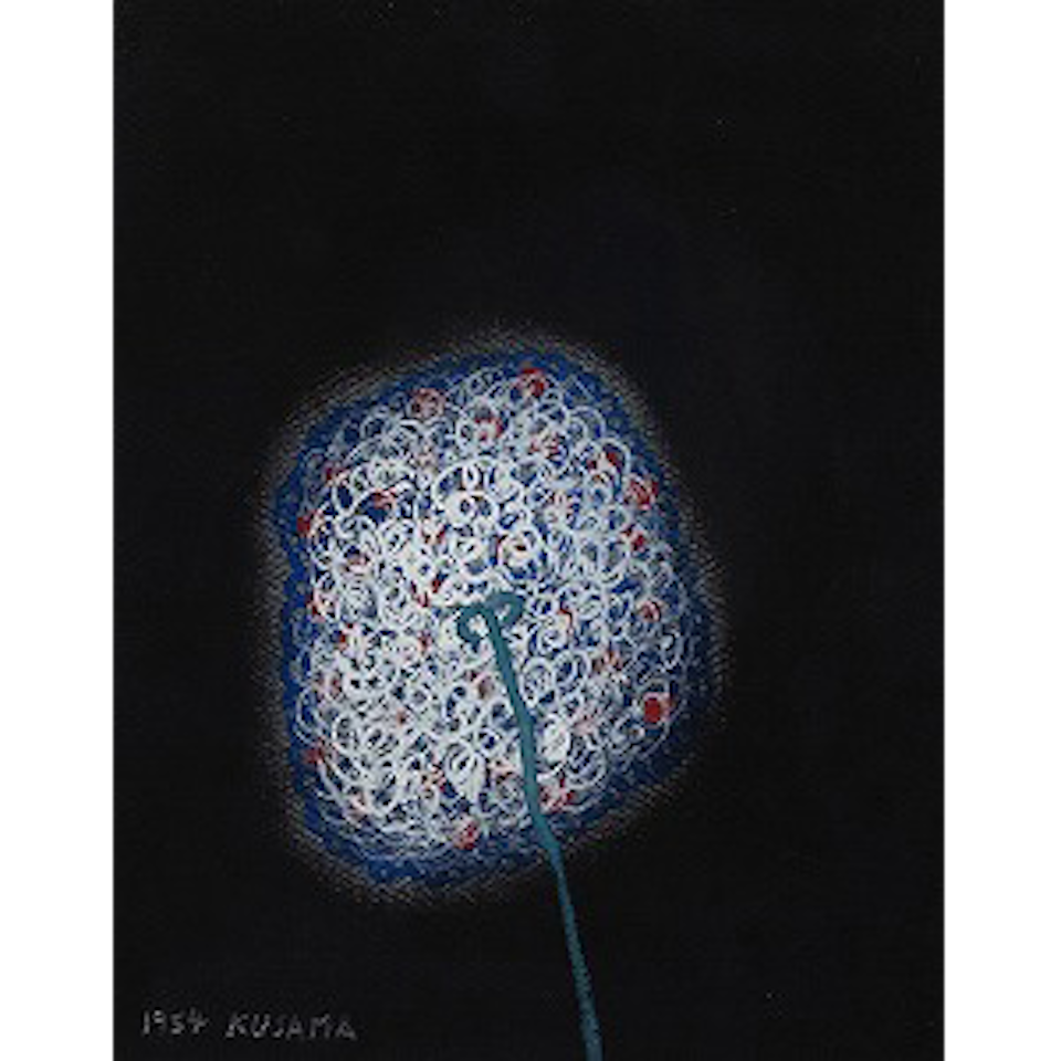 Flower 6 H.T. by Yayoi Kusama