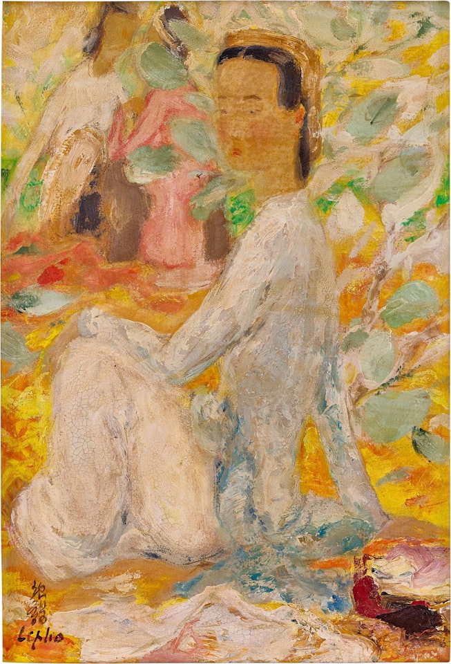 Dans le jardin by Le Pho