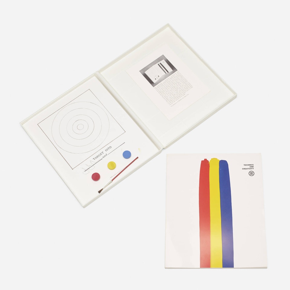 Target from Technics and Creativity by Jasper Johns