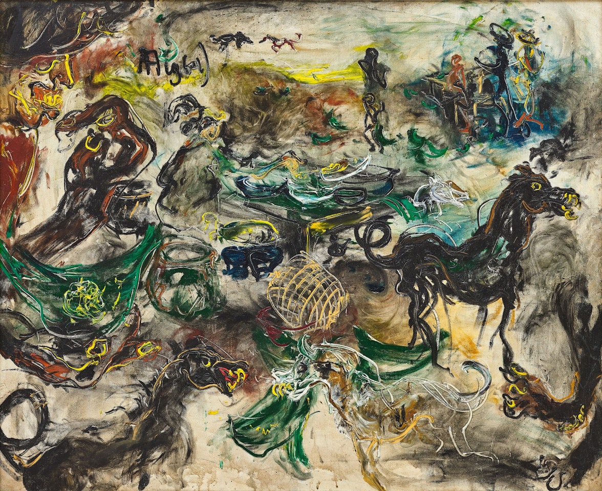 Everyday Living by Affandi
