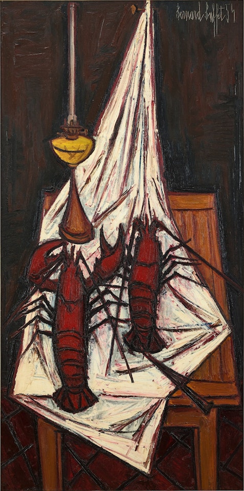 Les deux homards by Bernard Buffet