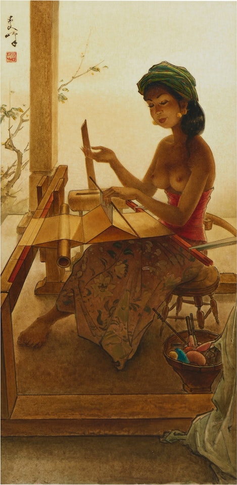Weaver by Lee Man Fong