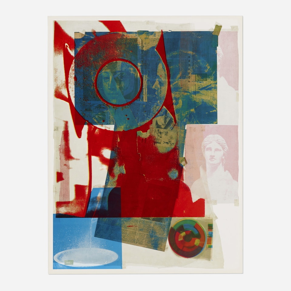 Quarry Local One by Robert Rauschenberg