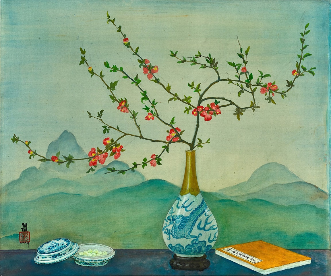 Fleurs de pommier japonais by Mai Trung Thu
