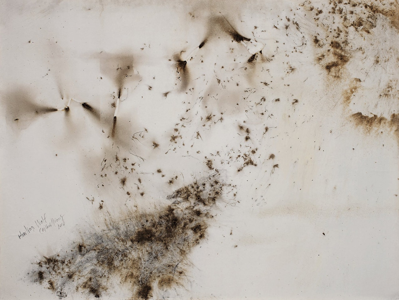 Howling Wolf  by Cai Guo-Qiang