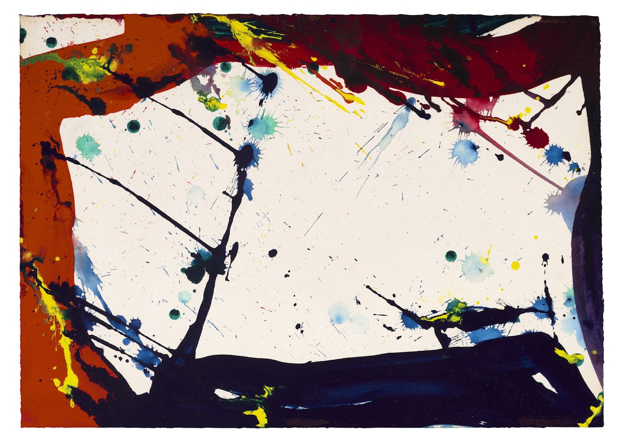 Untitled by Sam Francis