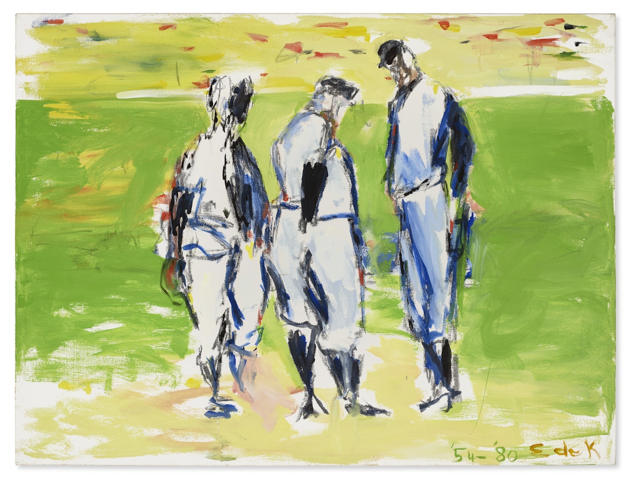 Casey on the Mound by Elaine de Kooning