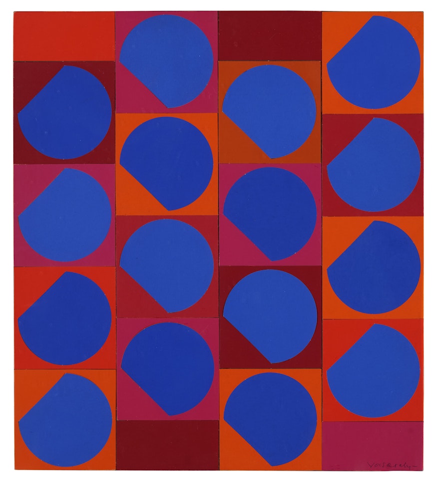 Cassiopee by Victor Vasarely