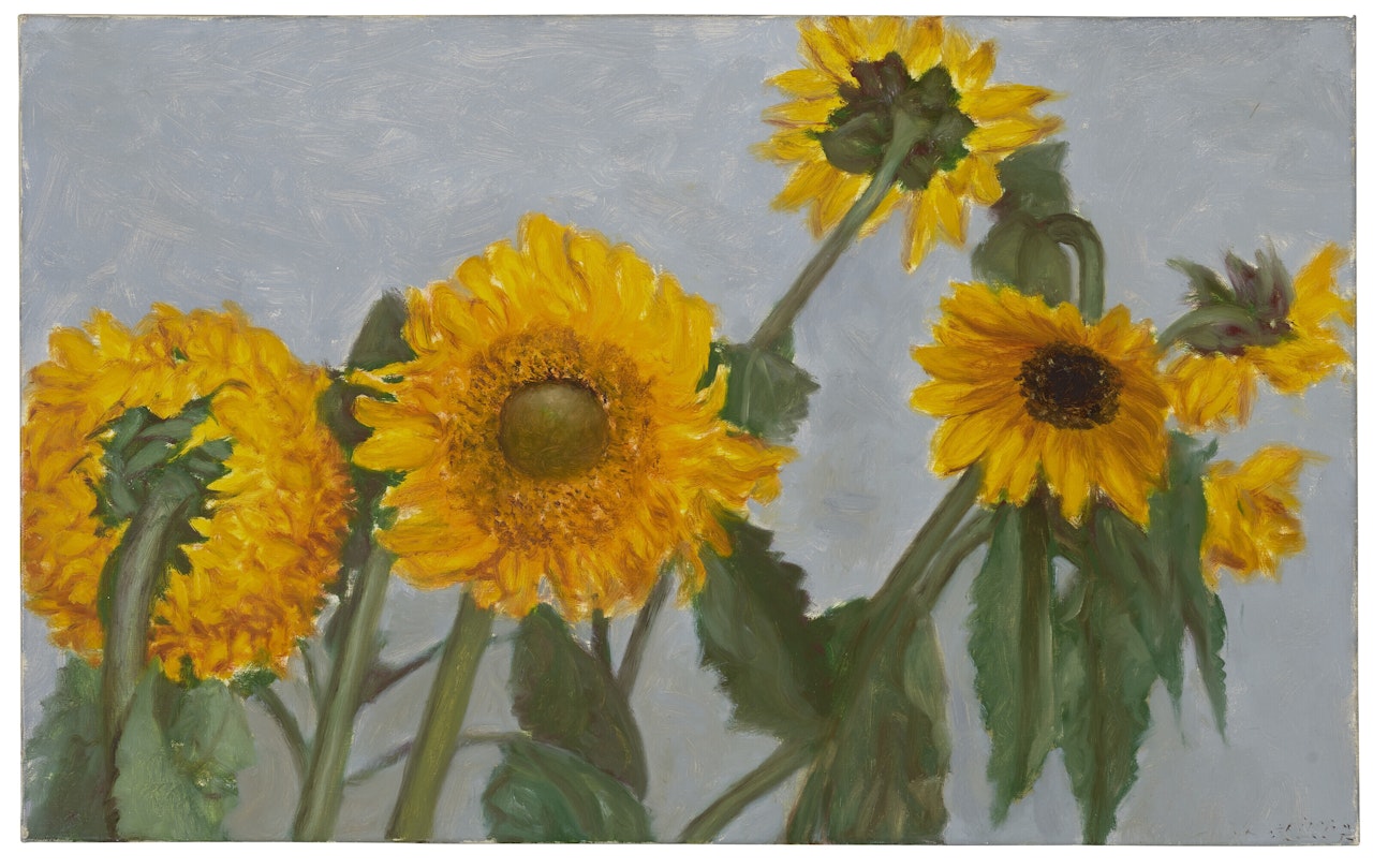 Sunflowers by Avigdor Arikha