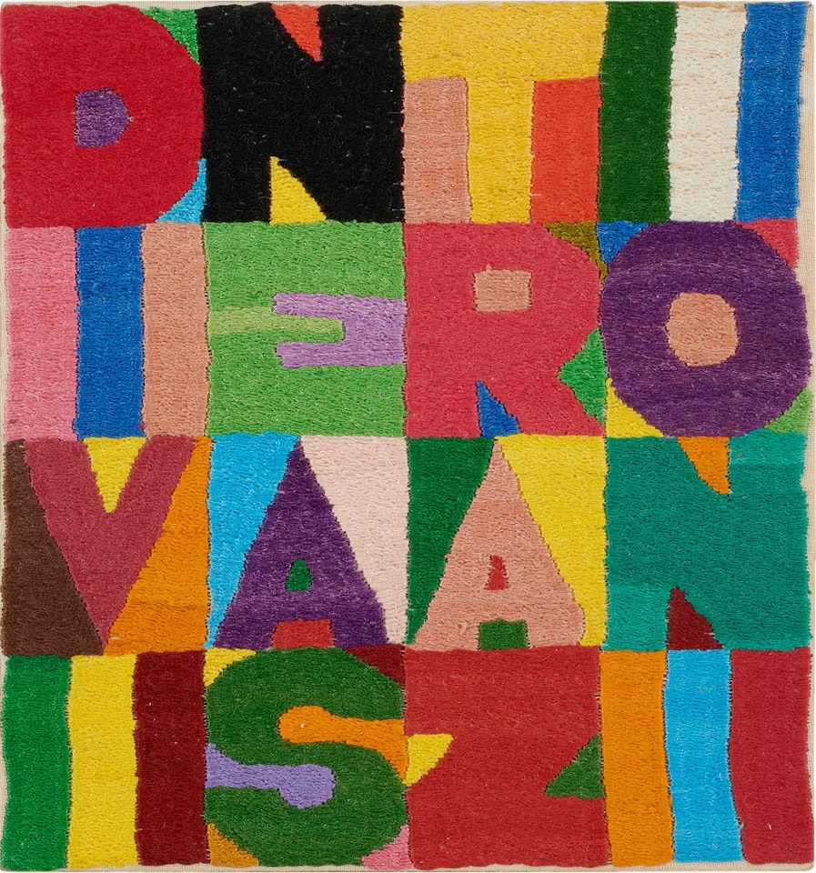 Divine astrazioni by Alighiero Boetti