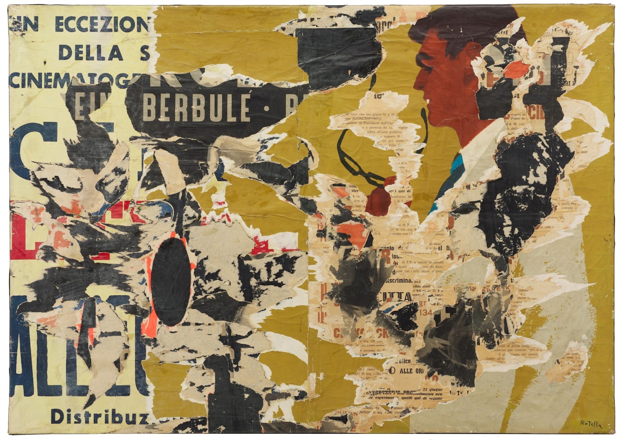 Serata eccezionale by Mimmo Rotella