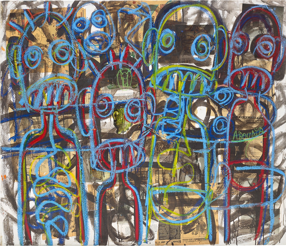 Untitled by Aboudia Abdoulaye Diarrassouba