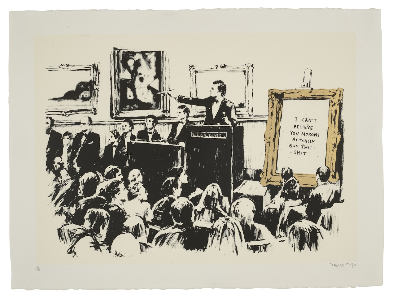 Morons (LA Edition) by Banksy