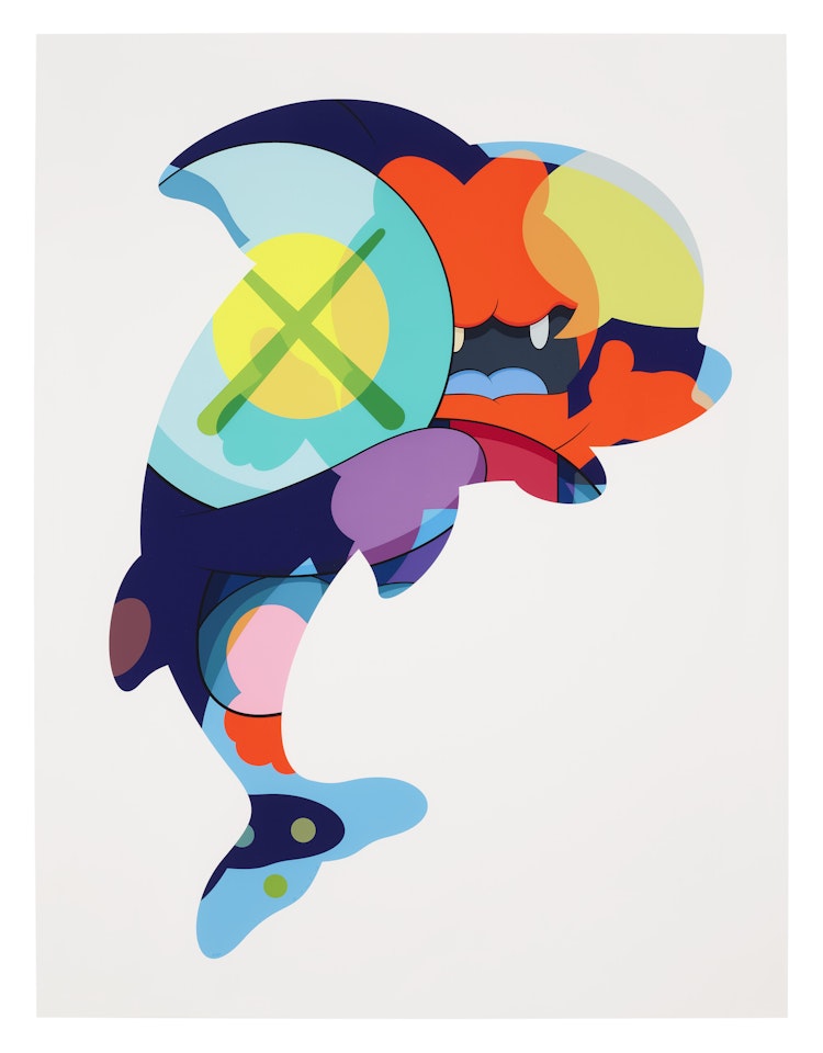 PIRANHAS WHEN YOU'RE SLEEPING by Kaws