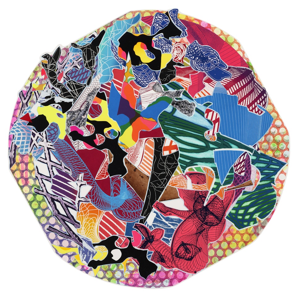Fattiburg, from Imaginary Places II by Frank Stella