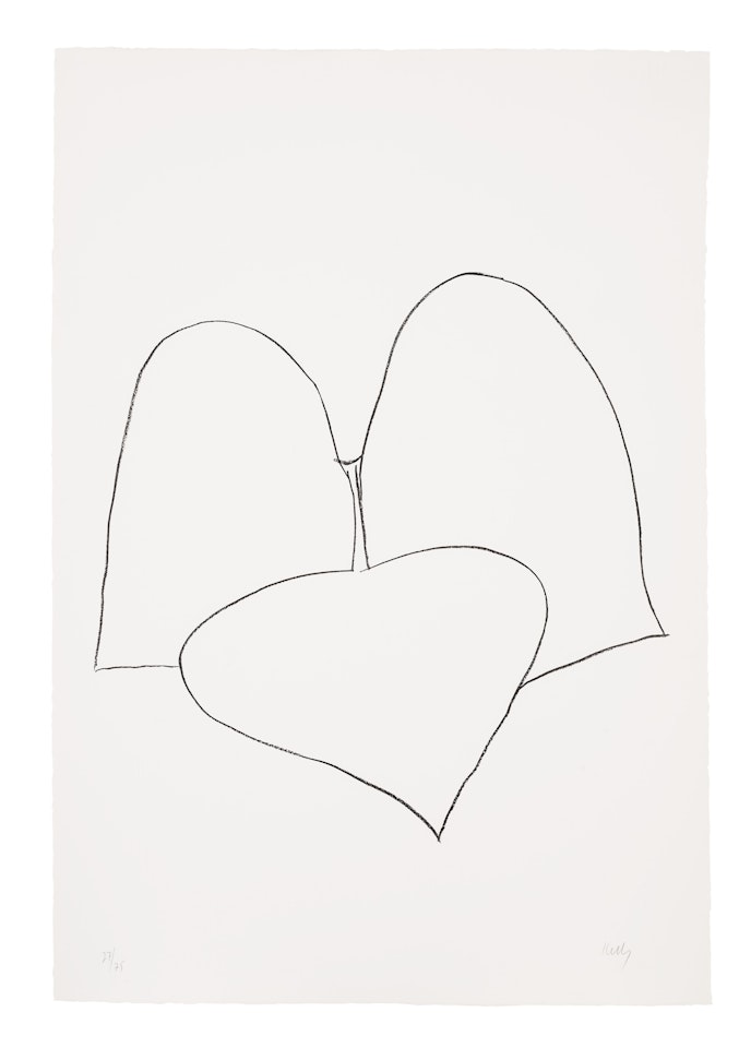 String Bean Leaves III (Haricot Vert III), from Suite of Plant Lithographs by Ellsworth Kelly