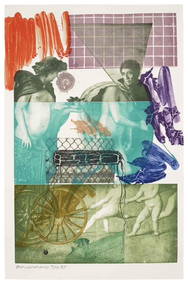 Bellini #5 by Robert Rauschenberg