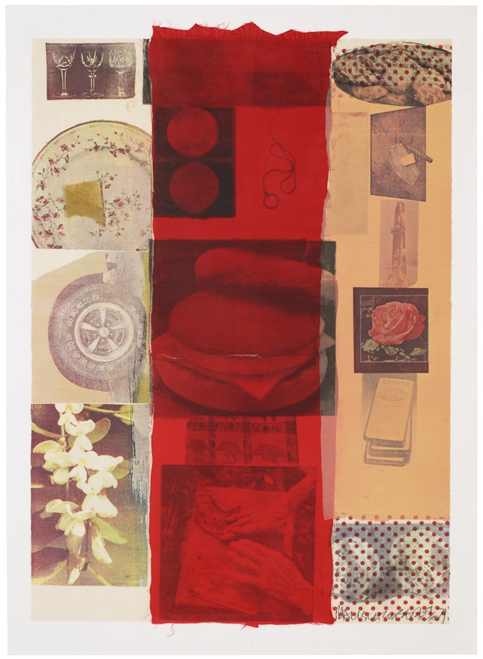 Flirt by Robert Rauschenberg
