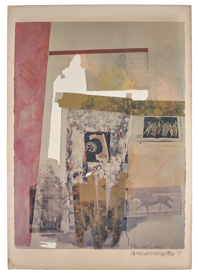 Watermark by Robert Rauschenberg