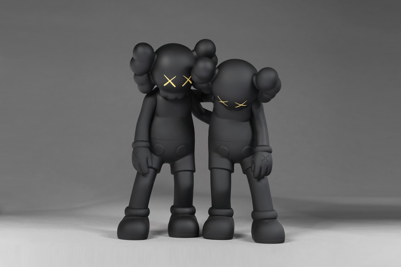 ALONG THE WAY (BLACK) by Kaws
